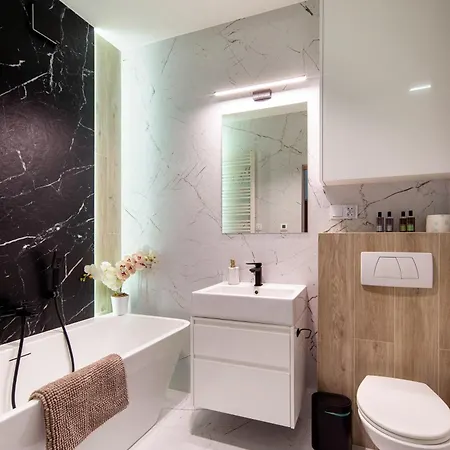 W Centrum - Duplex Penthouse In The Centre With Terrace And Air Conditioning קרקוב