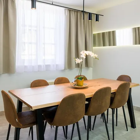 W Centrum - Duplex Penthouse In The Centre With Terrace And Air Conditioning Apartmán Krakov