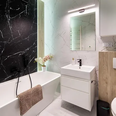 W Centrum - Duplex Penthouse In The Centre With Terrace And Air Conditioning Apartmán Krakov