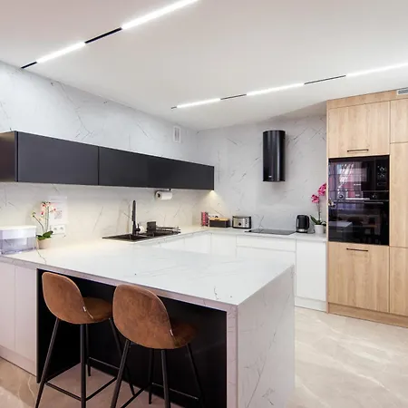 公寓 W Centrum - Duplex Penthouse In The Centre With Terrace And Air Conditioning